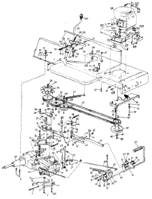Drive Mounting Assembly parts for White Outdoor Lawn Tractor 130-736G190 / 1990 from AppliancePartsPros.com
