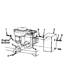 Muffler Assembly Lt-145 parts for White Outdoor Lawn Tractor 133R696G190 / 1993 from AppliancePartsPros.com