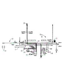 Electrical System Lt-145 parts for White Outdoor Lawn Tractor 13A8693F190 / 1997 from AppliancePartsPros.com