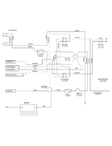 Schematic Lt-145 parts for White Outdoor Lawn Tractor 13AP693F190 / 1998 from AppliancePartsPros.com