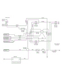 Schematic Lt-145 parts for White Outdoor Lawn Tractor 13BP693F190 / 1999 from AppliancePartsPros.com