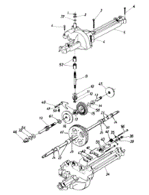 Single Speed Transaxle parts for White Outdoor Lawn Tractor 136D686G190 / 1996 from AppliancePartsPros.com