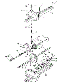Single Speed Transaxle (618-0163A) parts for White Outdoor Lawn Tractor 13A1686G190 / 1997 from AppliancePartsPros.com