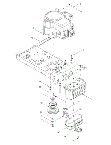 Engine Accessories parts for White Outdoor Lawn Tractor 13A2682F190 / 2003 from AppliancePartsPros.com
