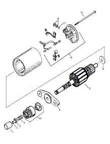 Starter parts for White Outdoor Lawn Tractor 13A2682F190 / 2003 from AppliancePartsPros.com