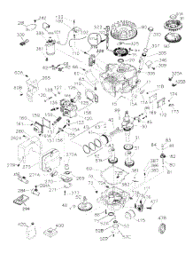 Engine List 1 parts for White Outdoor Lawn Tractor 13A2606G190 / 2003 from AppliancePartsPros.com
