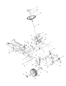 Steering And Front Axle parts for White Outdoor Lawn Tractor 13AP606G190 / 2001 from AppliancePartsPros.com