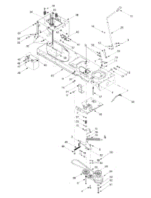 Pto Drive, Battery, Frame parts for White Outdoor Lawn Tractor 13AP606G190 / 2002 from AppliancePartsPros.com
