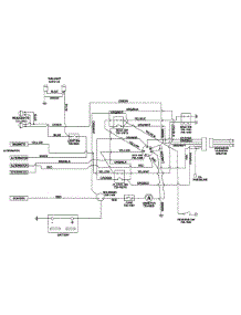 Wiring Diagram Lt-155 parts for White Outdoor Lawn Tractor 13A1696G190 / 1997 from AppliancePartsPros.com