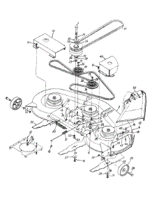 Mowing Deck parts for White Outdoor Lawn Tractor 134T696H190 / 1994 from AppliancePartsPros.com