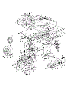 Chassis, Linkages, Tire Lt-165 parts for White Outdoor Lawn Tractor 135T696H190 / 1995 from AppliancePartsPros.com