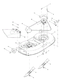 Deck Assembly parts for White Outdoor Lawn Tractor 13A2693G190 / 2003 from AppliancePartsPros.com