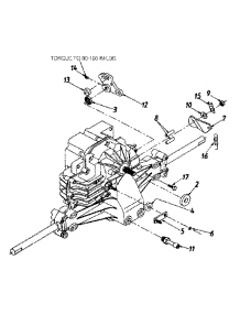 Transmission Assembly Lt-165 parts for White Outdoor Lawn Tractor 13AD696G190 / 1998 from AppliancePartsPros.com
