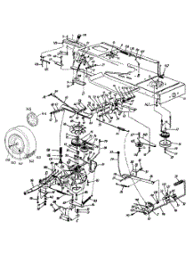Lower Frame Assembly Lt-165 parts for White Outdoor Lawn Tractor 13AD696G190 / 1999 from AppliancePartsPros.com