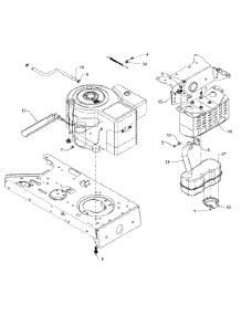 Muffler Assembly Lt-165 parts for White Outdoor Lawn Tractor 13AD696G190 / 1999 from AppliancePartsPros.com