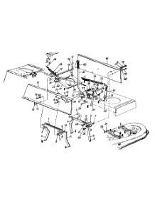 Upper Frame & Shaft Assembly Lt-165 parts for White Outdoor Lawn Tractor 13AD696G190 / 1999 from AppliancePartsPros.com