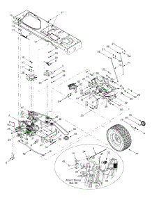 Drive & Rear Wheels parts for White Outdoor Lawn Tractor 13A4616G190 / 2003 from AppliancePartsPros.com