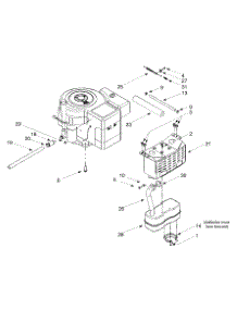 Engine Accessories - Industrial Plus Single parts for White Outdoor Lawn Tractor 13AO616G190 / 2000 from AppliancePartsPros.com