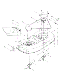 Deck Assembly parts for White Outdoor Lawn Tractor 13A2683G790 / 2004 from AppliancePartsPros.com