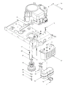 Engine Accessories parts for White Outdoor Lawn Tractor 13A2683G790 / 2004 from AppliancePartsPros.com