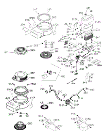 Engine List 2 parts for White Outdoor Lawn Tractor 13A2683G790 / 2004 from AppliancePartsPros.com