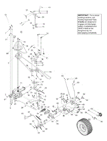 Drive And Rear Wheels Lt-1800 parts for White Outdoor Lawn Tractor 13A2606G790 / 2004 from AppliancePartsPros.com