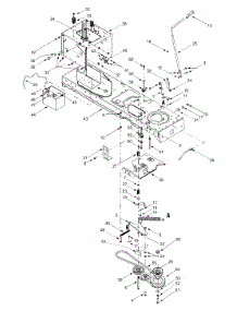 Pto And Frame Lt-1800 parts for White Outdoor Lawn Tractor 13A2606G790 / 2004 from AppliancePartsPros.com