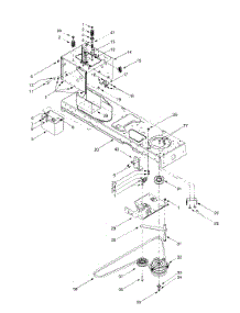 Power Take-Off System parts for White Outdoor Lawn Tractor 13AT606H190 / 2000 from AppliancePartsPros.com