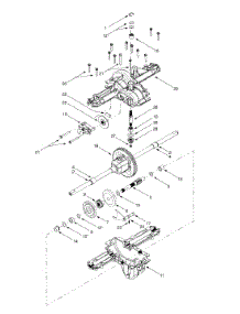 Single Speed Transmission parts for White Outdoor Lawn Tractor 13AT606H190 / 2000 from AppliancePartsPros.com
