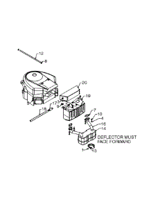 Engine Accessories Lt-185 parts for White Outdoor Lawn Tractor 13BT696H190 / 1999 from AppliancePartsPros.com