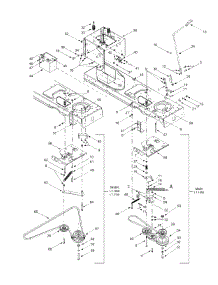 Pto, Battery & Frame parts for White Outdoor Lawn Tractor 13BT616H190 / 2001 from AppliancePartsPros.com