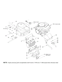 Engine Accessories parts for White Outdoor Lawn Tractor 13BT616H190 / 2002 from AppliancePartsPros.com