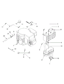 Engine Accessories Lt-1855 parts for White Outdoor Lawn Tractor 13AJ606G790 / 2004 from AppliancePartsPros.com