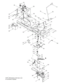 Pto Drive, Lower Frame Lt-1855 parts for White Outdoor Lawn Tractor 13AJ606G790 / 2004 from AppliancePartsPros.com