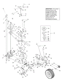 Drive & Wheels Rear Lt-2200 parts for White Outdoor Lawn Tractor 13A6606H790 / 2004 from AppliancePartsPros.com