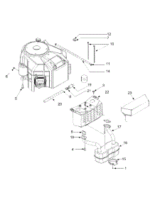 Engine Accessories Lt-2200 parts for White Outdoor Lawn Tractor 13A6606H790 / 2004 from AppliancePartsPros.com