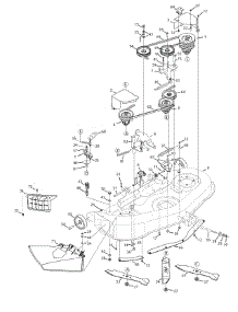 Deck parts for White Outdoor Lawn Tractor 13AX79TH090 / 2008 from AppliancePartsPros.com