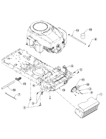 Kohler Engine Assembly parts for White Outdoor Lawn Tractor 13AX79TH090 / 2008 from AppliancePartsPros.com