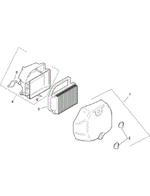 Sv600-0018 Engine Air Intake & Filtration parts for White Outdoor Lawn Tractor 13AX79TH090 / 2008 from AppliancePartsPros.com