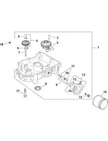 Engine Oil Pan & Lubrication parts for White Outdoor Lawn Tractor 13AP60TP090 / 2008 from AppliancePartsPros.com
