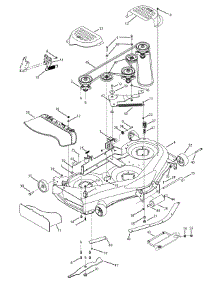 Mowing Deck 50 parts for White Outdoor Lawn Tractor 13AP60TP090 / 2008 from AppliancePartsPros.com