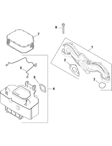 Engine Air Intake & Filtration parts for White Outdoor Lawn Tractor 13AP60TP290 / 2008 from AppliancePartsPros.com