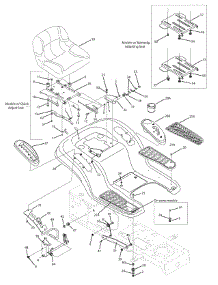 Fender, Deck Lift & Seat parts for White Outdoor Lawn Tractor 13AP60TP290 / 2008 from AppliancePartsPros.com