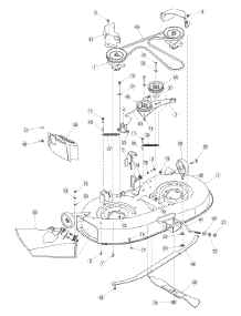 Deck Assembly parts for White Outdoor Lawn Tractor 13A2771G790 / 2005 from AppliancePartsPros.com