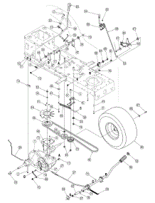 Drive parts for White Outdoor Lawn Tractor 13AN795H790 / 2007 from AppliancePartsPros.com