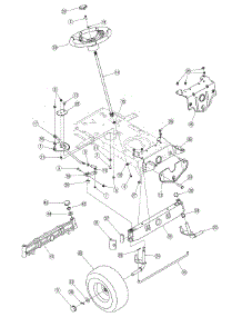 Steering parts for White Outdoor Lawn Tractor 13AN795H790 / 2007 from AppliancePartsPros.com