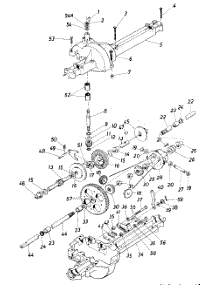 Single Speed Transaxle parts for White Outdoor Lawn Tractor 135-690-190 / 1985 from AppliancePartsPros.com