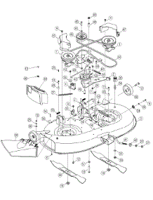 Deck parts for White Outdoor Lawn Tractor 13AX605G790 / 2006 from AppliancePartsPros.com