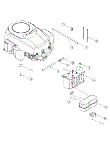 Engine Accessories parts for White Outdoor Lawn Tractor 13AX605G790 / 2006 from AppliancePartsPros.com