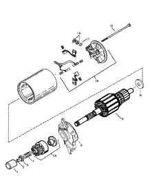Starter parts for White Outdoor Lawn Tractor 13A4616G790 / 2005 from AppliancePartsPros.com